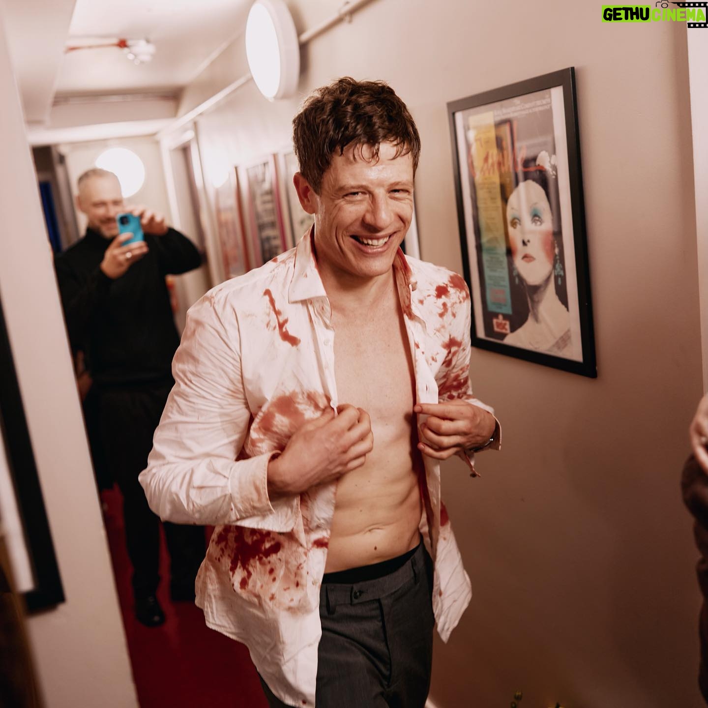 James Norton - 49.2K Likes - A magical moment, just after the curtain came down on our opening night of A Little Life 🥲
Very special memories, beautifully captured by @emiliomadrid 🙏🙏
@alittlelifeplay @alittlelifebook @hanyayanagihara @haroldpintertheatre #alittlelifeplay #ivovanhove #openingnight