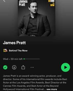 James Pratt Instagram - I had a great time chatting with @jennamalatskey on her podcast, Behind the Now - Talking first impressions of Los Angeles, Films and Why Actors Don’t Realise they lost a Casting due to a Tax Credit @spotify 

Full episode 
https://podcasters.spotify.com/pod/show/jenna-malatskey