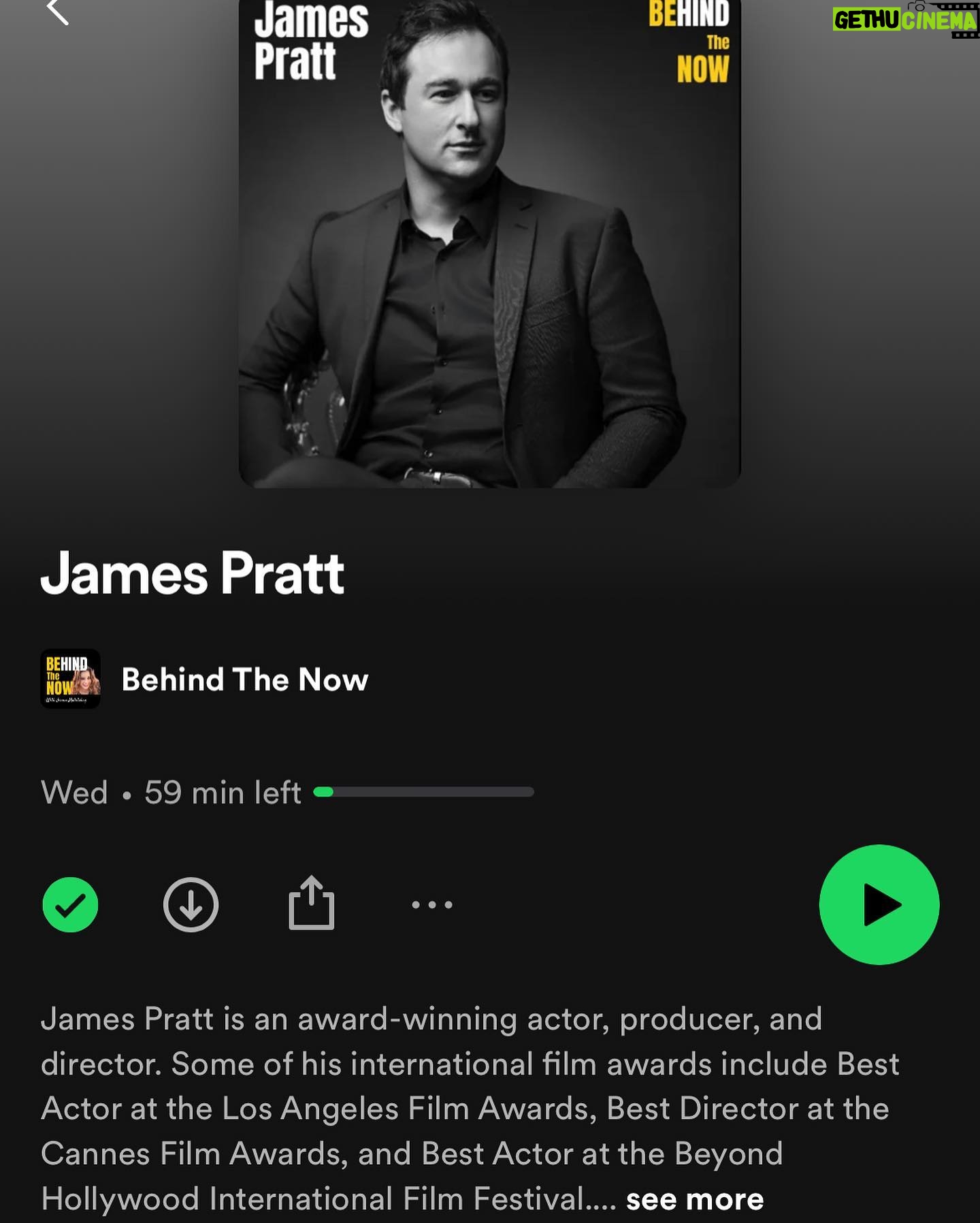 James Pratt - 785 Likes - I had a great time chatting with @jennamalatskey on her podcast, Behind the Now - Talking first impressions of Los Angeles, Films and Why Actors Don’t Realise they lost a Casting due to a Tax Credit @spotify
Full episode
https://podcasters.spotify.com/pod/show/jenna-malatskey