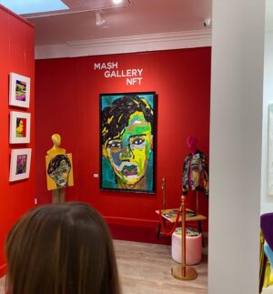 James Pratt Instagram - Wonderful to share Haleh Mashians launch event last night with friends and support this incredibly talented women. Her artwork is incredible.

@mash_gallery @halehmashian