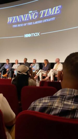 James Pratt Instagram - A couple of great insights from last nights @winningtimehbo event. 

#hbo #nba #lakers #johncreilly