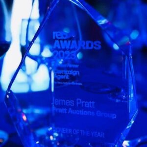 James Pratt Instagram - Honoured and so humbled to have won the 2023 REB Australian Auctioneer of the Year. I wish I could have been there in person as this means the world.

The support I have had along the way is so very humbling.
Thank you to all of JPA’s clients for always making me look good. Thankyou #rebawards