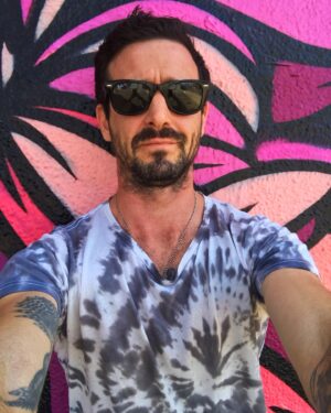 James Ransone Instagram - I made this. I might make a bunch of them and sell them for charity. Also taking a selfie in public made me feel like beating myself up.