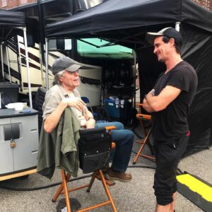 James Ransone Instagram - I was giving him notes on the dark tower series. He took them pretty well.