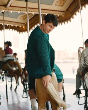 James Scully Instagram - I’m 👶🏻 for @boysbygirls 
Loved this day love these people
📸 by @katslootsky 
💋 by @shaina.ehrlich 
👗 by @jamie__ortega 
🖋 by @jessica.fynn