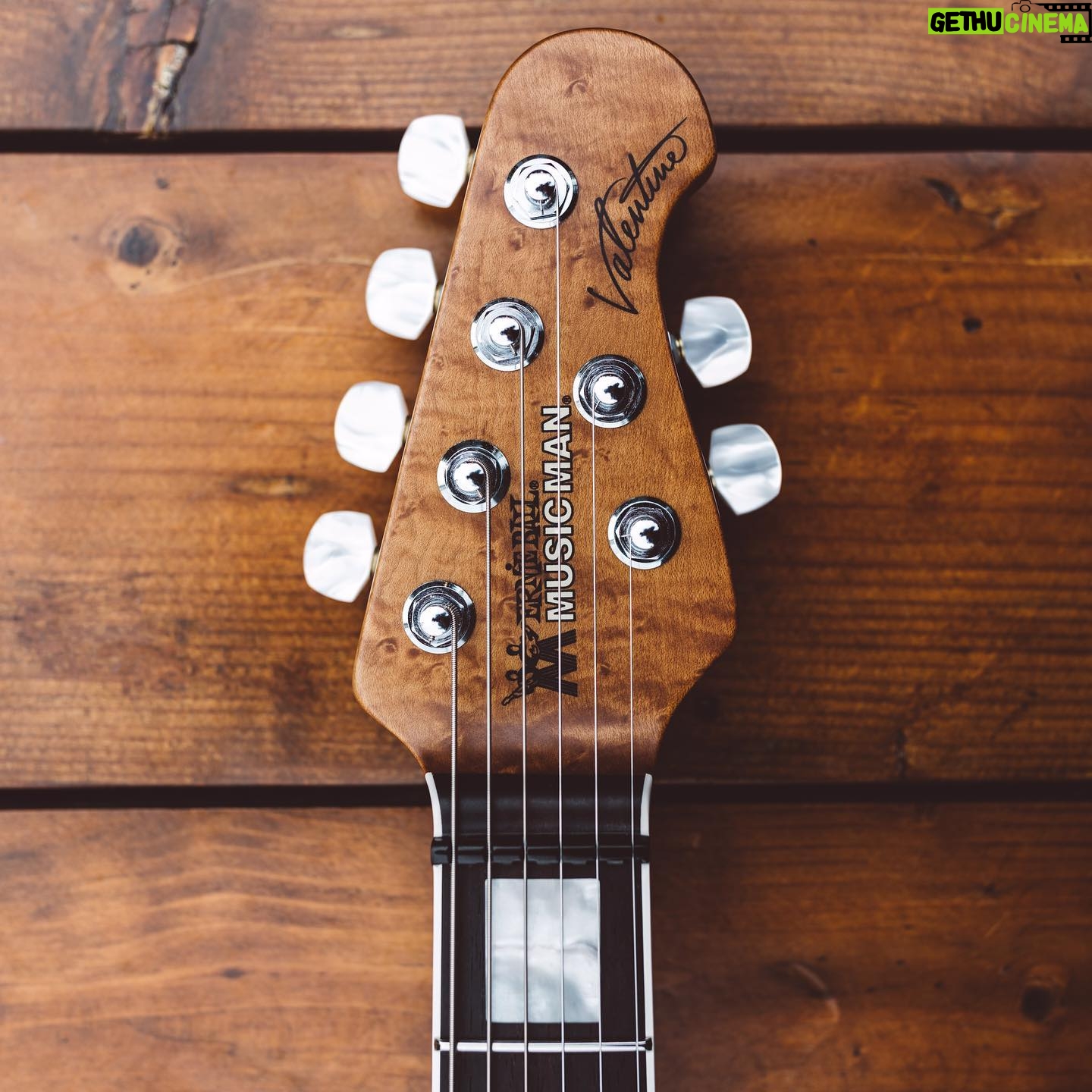 James Valentine - 4.3K Likes - Dayum @music_man ! This new Ball Family Reserve Valentine... #ernieball #musicman #guitar