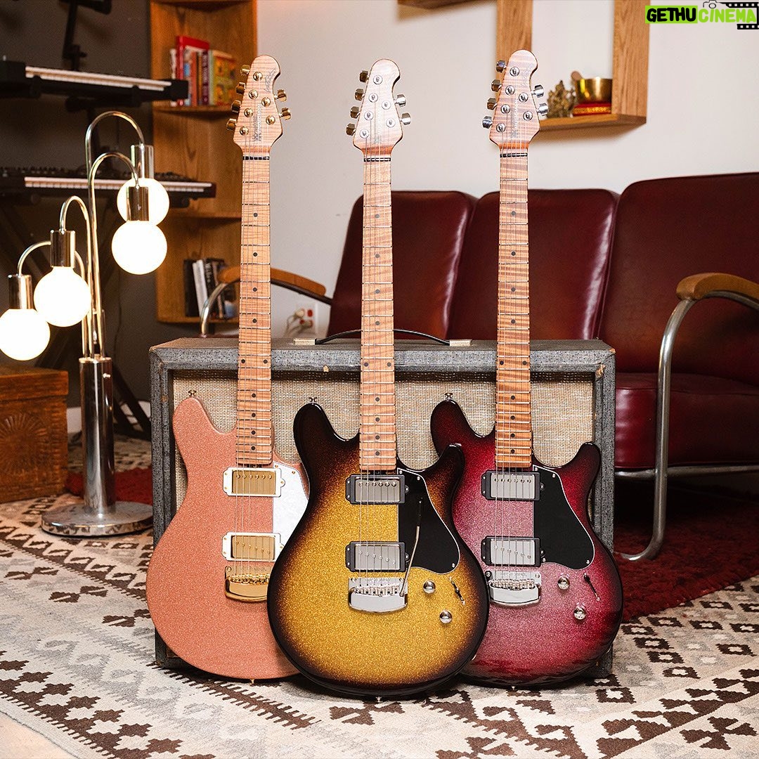 James Valentine - 3.7K Likes - Excited for 2021 Valentine new colors!! Champagne Sparkle, Tobacco Sparkle, Maroon Burst Sparkle. ⨠Check them out on our tour right now! Go to music-man.com for more info!