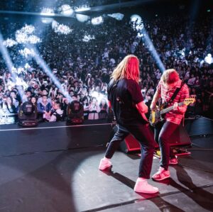 James Valentine Instagram - Currently flying to the first show of this tour filled with an enormous sense of GRATITUDE for all of you that make all of this possible nearly 20 years later!!! SEE YOU SOON MEXICO CITY!!! Photos by @bootswallace