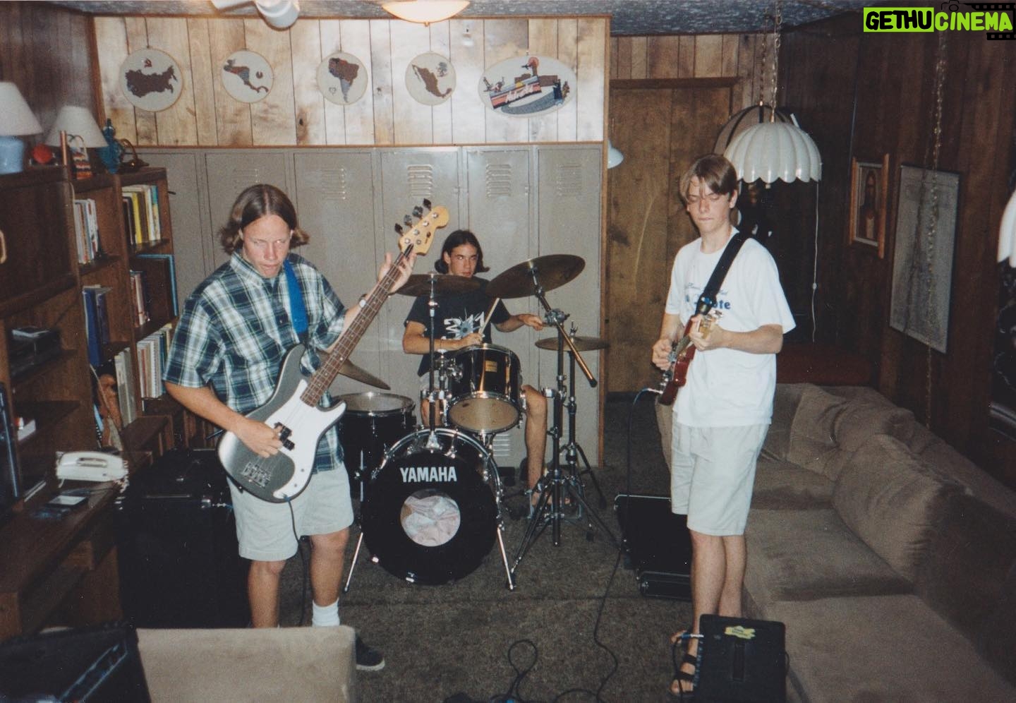 James Valentine - 5.9K Likes - #TBT MY FIRST BAND āmontagā ... 1994? We got the name from the book Fahrenheit 451 by Ray Bradbury ... Live from the Valentine basement, Lincoln, Nebraska. My best friends Shannon Rutherford on drums and Caleb Jensen on bass both live in LA now too, and we remain close.