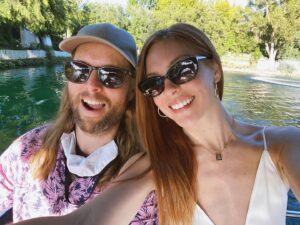 James Valentine Instagram - A very happy birthday to my beloved. I love you. Since we can’t party, everyone wish her a happy birthday.