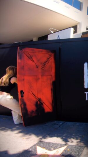 James Wan Instagram - Hilarious 😂 These people are brave! What do you think is behind the red door? Joe Bishara?? #InsidiousMovie #July7 https://www.insidious.movie/