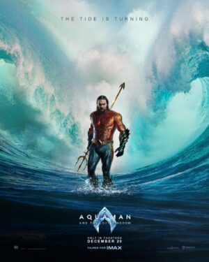 James Wan Instagram - Annnnd the TEASER POSTER! The tide is turning. #Aquaman and the Lost Kingdom - Only in theaters December 20.
