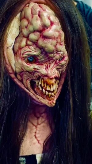 James Wan Instagram - Just unearthed some #Malignant videos in my phone that I wanna share for #TransformationTuesday! 🎬 

This is my reaction to the early stages of the animatronic Gabriel when it was unveiled to me by the incredible team at @spectralmotion @norman_cabrera_monsters @mark_setrakian and @thespiritcabinet.

Old school prosthetic and incredibly intricate animatronic effects, something I had been wanting to play/work with for a long time. 

It took a village to bring Madison’s twisted parasitic twin to life, along with the incredible performances of @annabellewallis @marina_mazepa and @ilmvfx.

Who else got chills when Gabriel made his grand entrance? 😱 

#MalignantMovie #horrormovies #BTS #behindthescenes #onset #HorrorMagic #GabrielLives