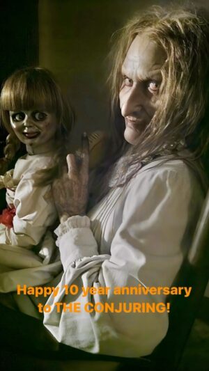 James Wan Instagram - Can’t believe it has been ten years since THE CONJURING’s release. A career defining movie for all of us. Thank you to everyone who made this movie possible, and to the huge fanbase for your nonstop support and love!! 🙏🙏🙏