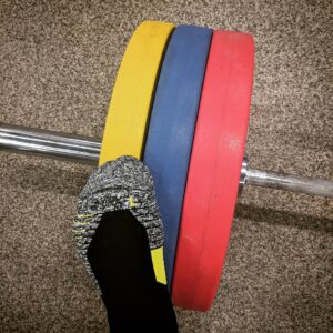 James Willems Instagram - Pretty! The 25s we're green and 10s were black with sparkles. It's important to look your best when lifting your best. Wish I made note of the brand so I could buy some for my own gym some day 🙄🙄🙄 #foot