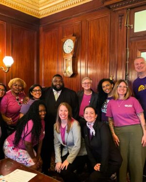 Jamie Colleen Instagram - ⁣
⁣
As members of the Philadelphia Domestic Violence Collaborative, we engaged with State Senators, Representatives, and Legislators to advocate for enhanced funding for our organizations and networks. Our goal is to ensure that victims and survivors receive vital services and that the jobs of those providing these services are sustained.⁣
⁣
Domestic violence programs are at a tipping point, nearing a financial crisis that threatens the ability to keep their doors open to victims and survivors who are fleeing life-threatening violence in their own homes.⁣
⁣
Domestic violence services in Pennsylvania have not had a meaningful increase in the state budget in half a decade despite overwhelming bi-partisan support, unprecedented need, and skyrocketing program operation costs. This has created an unsustainable situation where domestic violence advocates are asked to do more with less each year.⁣
⁣
PCADV’s network of 59 domestic violence programs relies on a broad and constantly moving mix of public and private funding to ensure the availability of free, confidential services to victims 24 hours a day, 7 days a week, in all 67 counties in PA. A lack of adequate funding results in victims being placed on longer waitlists or survivors not receiving the services they need when they need them. ⁣
⁣
During a single-day in 2023, PCADV programs served over 3,000 victims, but over 800 service requests were unmet because of a lack of financial resources. The number of unmet requests doubled in 2023 compared to the previous year. ⁣
⁣
I take pride in not only having a seat at the table but also having a voice. It’s crucial to emphasize the importance of these programs, as without them, victims will no longer be able to rely on help and support to escape their situations. Additionally, they won’t receive the vital resources required to rebuild and sustain their lives independently. Without these services, many individuals would face even greater challenges, including life-threatening violence as a result. 

@womenagainstabuse @pcadvorg @lshphilly @congreso1977 
#womensgainstabuse #pcadv #lobbyday #harrisburg