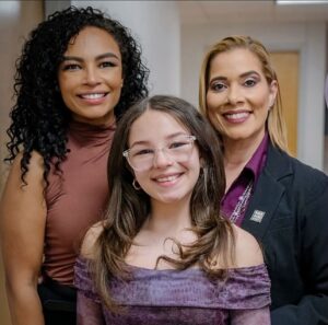 Jamie Colleen Instagram - Hearing myself introduced as a “lifetime advocate” at the celebration of Ameya’s Place was incredibly moving. I could barely hold it together as Joanna Otero Cruz,  the president and executive director honored me with such high regard. Even now, reflecting on that moment leaves me speechless and deeply affected. 💜❤️⁣
⁣
Looking back ten years to when I first entered Ameya’s Place—abused, homeless, and broken—it’s hard to believe how far my daughter and I have come. Even in those dark times, I knew in my heart that it wasn’t the end but a new beginning. 

The next four months at Ameya’s Place was my crucible for transformation. I rebuilt my life from scratch, taking full responsibility for my path forward. I owe an immeasurable debt to Women Against Abuse and the safe haven that is Ameya’s Place. Without the relentless commitment of its dedicated staff to end domestic violence, I can’t imagine where I’d be.⁣
⁣
I understand that I can never fully repay what they’ve given me. Instead, I strive to embody the essence of giving back through my ongoing commitment to serve others. This journey has shown me that with determination, love, and the courage to seek support, anything is achievable.⁣
⁣
Joanna, your belief in me and your trust in allowing me to be a strong voice for this remarkable organization—and for survivors everywhere—means more to me than words can express. Your inner beauty and inspiration radiate, touching so many lives, especially mine. 

I am eternally grateful for your kindness and your effervescent spirit. Thank you for being such a profound part of my life, for your altruism, and your zest for life 💜💫💜💫

@womenagainstabuse 

#womenagainstabuse #ameyasplace #brave 

📸 @jprod.photography