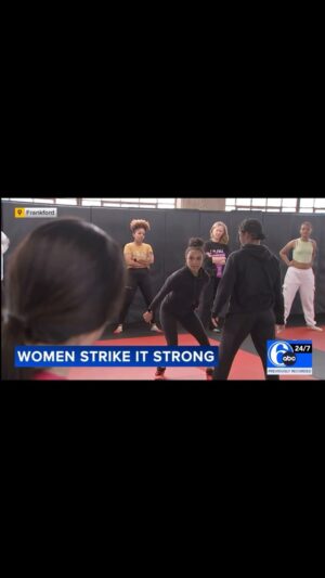 Jamie Colleen Instagram - We are so thankful to @6abcactionnews for shining a spotlight on Strike it Strong: Self- Defense Workshop for Women! Grateful to all participants for their trust and willingness to learn. 
Together, we’re empowering Philly women and teens to feel confident, safe and strong in any situation. 

___________________

If you missed this one, be sure to follow @strikeitstrong for news and updates on our next event! 

#strikeitstrong #womensselfdefense #6abcaction