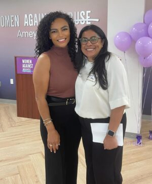 Jamie Colleen Instagram - There’s so many people to acknowledge in my life at this time….soooo I’m starting with @mvp_3! 😍

Maritza, I just feel incredibly lucky to work alongside and learn from you daily! 

In addition to your commitment, dedication and contribution to WAA, your dedication to seeing the best in others and helping them grow is a true inspiration! 

You continuously rearrange your life to accommodate the needs of those around you, fostering partnerships and ensuring everyone has a seat at the table. 🤌 
Your efforts in building relationships with likeminded organizations and your efforts to go above and beyond have not gone unnoticed. You are creating an environment where we can all thrive collectively! 🙌🤌 

Today, I just wanted to acknowledge your incredible influence as a pillar of strength for so many. I am deeply thankful not only for our partnership and your mentorship but even more for our friendship. 🥹

If no one told you today…. You are so very loved and thank you for being you! 💜❤️💜❤️

#empoweredwoman #mvp #womenagainstabuse #pcadv #luthernsettlementhouse #loveshouldnthurt