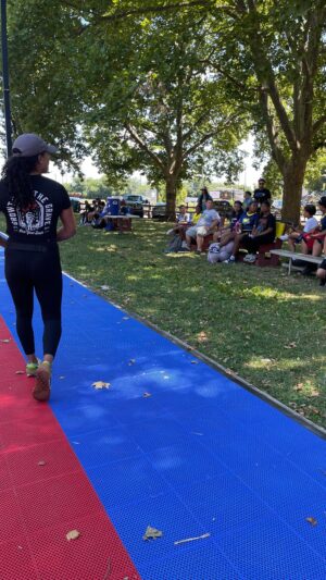 Jamie Colleen Instagram - Week 2️⃣ in the books! Self-Defense summer camp @lighthouse_sports_ent 💙💛

Big thanks to my team for helping this run smoothly! Xo

@lighthouse

#selfdefenseforkids #phillyselfdense #phillphilly #philligers #phillygram #phillymag #bewellphilly #phillycitizen #philadelphia #empowerment #kidsempowerment #youthempowerment #womenwholead #lorreal #phillyprgirl #changemaker #trailblazer #phillykids #phillywomen #phillymoms #advocate #mma #bjj #kidscan #summercamp