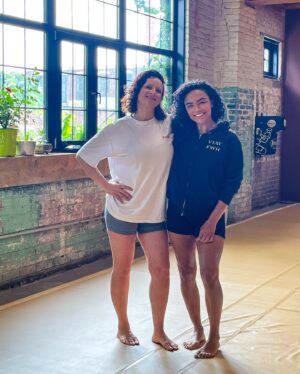 Jamie Colleen Instagram - Visiting @spacecowgirlbjj at her absolutely stunning academy @thegardenmma -we’re so excited about what’s ahead! 

P.s. I didn’t want to leave- it was so peaceful there! 😆🌷✨❤️🤝

#thegardenmma