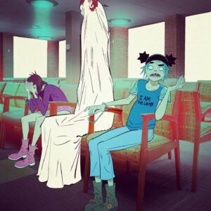 Jamie Hewlett Instagram - Storyboards Cracker Island