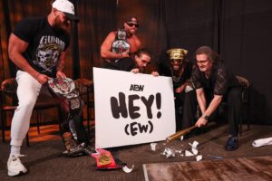 Jamie White Instagram - Lil Pis & the Gang…
-
@rjcity 
@thecoltengunn 
@theaustingunn 
#BANGBANGGANG
#AEW