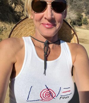 Jana Lee Hamblin Instagram - ᒪOᐯE Iᔕ...
The only answer. ♥️

Thank you @nuisms for this tank top that I’ve worn for 4 days!! 🤣
