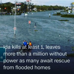 Janab Kareem Instagram - Much 🤲 💕 💪🏽 for the people, animals, and property getting wrecked by Hurricane IDA…I spent years as a Coast Guard 1st Responder and this scene never gets old.. Responding to Natural Disasters is a true passion of mine that will always be in the core of my heart. Natural disasters don’t discriminate..we are all equal in its path. Much respect to the front liners 💪🏽. Stay safe and well brothers and sisters.💕 🌸 💪🏽 🤲 #hurricaneida #lousiana #gulf #coastguard #firstresponders