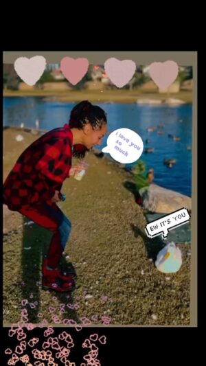 Janab Kareem Instagram - #duckpond #whoosah #havingamoment #duck #animallovers