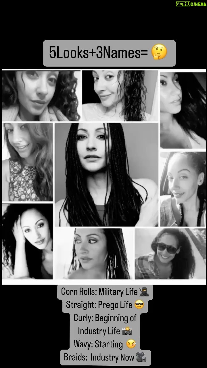 Janab Kareem - 3 Likes - When you are taking a break from your lines🎞️… you come up with .. #Looks #Hair #style #multiracial #girl #mixy #expression