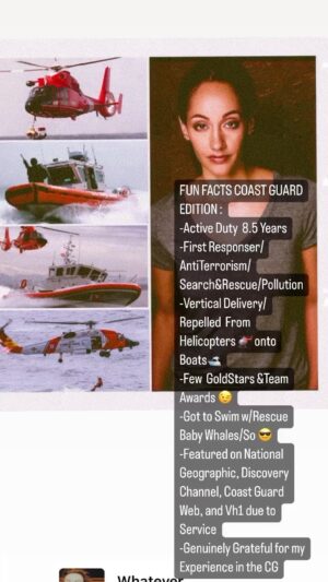 Janab Kareem Instagram - #CoastGuard #firstresponders #activeduty #veteran #actress #firstresponder #janabkareem #ethnic #woman #muslim #unitedstates #humanitarian