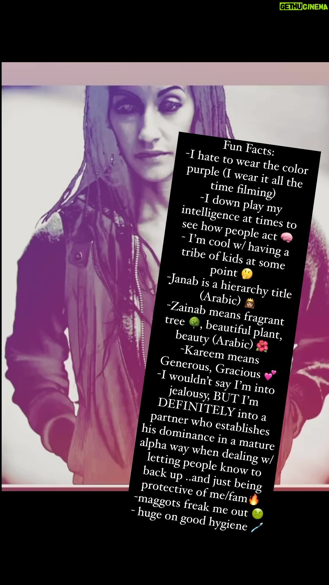 Janab Kareem - 3 Likes - #funfacts #actress #americanactress #humanitarian #janabkareem #nickjonas #fashion #streetwearfashion