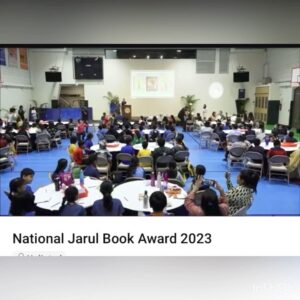 Janaki Sabesh Instagram - When my daughter @dhwanisabesh and I wrote Paati’s Rasam, we had no idea that we will be soaking in the warmth and love of children & adults from all over the country for our book.

Last week, was the announcement of the winner of the @jarulbookawards and we were evidently amidst a sea of joyful children. The ‘Children’s Choice Award’ was to be declared. About 10,000 children had voted for their favourite among the top three nominations - "Paati’s Rasam", "Sometimes Mama Sometimes Papa" and "Giggi and Daddy". We had these two equally brilliant books contesting for the position, alongside Paati’s Rasam. 

And when they finally announced Paati's Rasam as the winner, the young audience sprang up from their seats letting out squeals of delight. Yes! Paati’s Rasam won the 2023 National Jarul Book Award. 

After the felicitation, I had a great time talking to children as they shared their dreams of becoming an author, spoke of how much they loved the book, and that they would love it if we could visit their school. The warmth I was receiving in these conversations was proof enough that Paati’s Rasam had won the hearts of children. In fact, there was a child who came to me during this event, wanted to hug me, and shared how she had associated the story of Paati’s Rasam to the loss of her pet.

So grateful for this recognition from the National Jarul Book Awards, held at the American School of Bombay. A heartfelt thank you to the children who voted for ‘Paati’s Rasam’ and the parents, teachers, and all adults who have welcomed this book into your homes.

A big thank you to @shobhavish of @karaditales, our publisher, who believed in the story! Thank you to Vaijayanthi @vay.jay who did the storyboard, & Pallavi Jain @this.beleaf our illustrator, who wove magic into the book! It has been such a gratifying journey so far with this book, and we are sure it will continue to touch more hearts globally as well.

What felt more special for me is that I wore my Amma’s koorapudavai, which felt like a warm hug for celebrating our success. Swipe to see videos and pictures of us soaking in the warmth of children’s love and cheers for us.