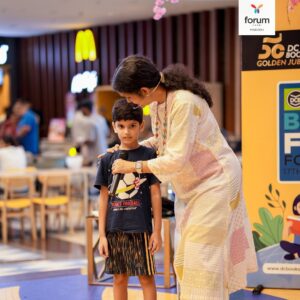 Janaki Sabesh Instagram - Indulekha Warrier and Janaki Sabesh brought stories to life at the DC Books Fest!
The children who attended had an unforgettable time, filled with wonder and joy.

 #DCBooksFest #StorytellingMagic #forumkochi