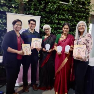 Janaki Sabesh Instagram - When my daughter @dhwanisabesh and I wrote Paati’s Rasam, we had no idea that we will be soaking in the warmth and love of children & adults from all over the country for our book.

Last week, was the announcement of the winner of the @jarulbookawards and we were evidently amidst a sea of joyful children. The ‘Children’s Choice Award’ was to be declared. About 10,000 children had voted for their favourite among the top three nominations - "Paati’s Rasam", "Sometimes Mama Sometimes Papa" and "Giggi and Daddy". We had these two equally brilliant books contesting for the position, alongside Paati’s Rasam. 

And when they finally announced Paati's Rasam as the winner, the young audience sprang up from their seats letting out squeals of delight. Yes! Paati’s Rasam won the 2023 National Jarul Book Award. 

After the felicitation, I had a great time talking to children as they shared their dreams of becoming an author, spoke of how much they loved the book, and that they would love it if we could visit their school. The warmth I was receiving in these conversations was proof enough that Paati’s Rasam had won the hearts of children. In fact, there was a child who came to me during this event, wanted to hug me, and shared how she had associated the story of Paati’s Rasam to the loss of her pet.

So grateful for this recognition from the National Jarul Book Awards, held at the American School of Bombay. A heartfelt thank you to the children who voted for ‘Paati’s Rasam’ and the parents, teachers, and all adults who have welcomed this book into your homes.

A big thank you to @shobhavish of @karaditales, our publisher, who believed in the story! Thank you to Vaijayanthi @vay.jay who did the storyboard, & Pallavi Jain @this.beleaf our illustrator, who wove magic into the book! It has been such a gratifying journey so far with this book, and we are sure it will continue to touch more hearts globally as well.

What felt more special for me is that I wore my Amma’s koorapudavai, which felt like a warm hug for celebrating our success. Swipe to see videos and pictures of us soaking in the warmth of children’s love and cheers for us.
