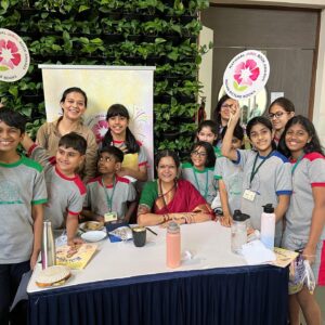 Janaki Sabesh Instagram - When my daughter @dhwanisabesh and I wrote Paati’s Rasam, we had no idea that we will be soaking in the warmth and love of children & adults from all over the country for our book.

Last week, was the announcement of the winner of the @jarulbookawards and we were evidently amidst a sea of joyful children. The ‘Children’s Choice Award’ was to be declared. About 10,000 children had voted for their favourite among the top three nominations - "Paati’s Rasam", "Sometimes Mama Sometimes Papa" and "Giggi and Daddy". We had these two equally brilliant books contesting for the position, alongside Paati’s Rasam. 

And when they finally announced Paati's Rasam as the winner, the young audience sprang up from their seats letting out squeals of delight. Yes! Paati’s Rasam won the 2023 National Jarul Book Award. 

After the felicitation, I had a great time talking to children as they shared their dreams of becoming an author, spoke of how much they loved the book, and that they would love it if we could visit their school. The warmth I was receiving in these conversations was proof enough that Paati’s Rasam had won the hearts of children. In fact, there was a child who came to me during this event, wanted to hug me, and shared how she had associated the story of Paati’s Rasam to the loss of her pet.

So grateful for this recognition from the National Jarul Book Awards, held at the American School of Bombay. A heartfelt thank you to the children who voted for ‘Paati’s Rasam’ and the parents, teachers, and all adults who have welcomed this book into your homes.

A big thank you to @shobhavish of @karaditales, our publisher, who believed in the story! Thank you to Vaijayanthi @vay.jay who did the storyboard, & Pallavi Jain @this.beleaf our illustrator, who wove magic into the book! It has been such a gratifying journey so far with this book, and we are sure it will continue to touch more hearts globally as well.

What felt more special for me is that I wore my Amma’s koorapudavai, which felt like a warm hug for celebrating our success. Swipe to see videos and pictures of us soaking in the warmth of children’s love and cheers for us.