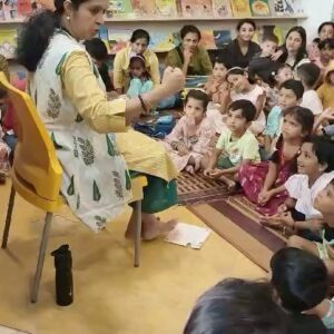 Janaki Sabesh Instagram - In life, we often avoid certain things by labelling them as irrelevant. I usually avoid wearing the portable microphone to address a small crowd. It came from believing that I was audible enough while narrating stories and that the voice amplifier was just an appendage while addressing a small group of children. But something different happened yesterday as my friends in @tulikabooks confirmed it was houseful and unfortunately could not get hold of a mic. 

Lucky for us, I remembered I had a portable mic lying in my cupboard for years. Though I wasn’t sure if it worked, to my pleasant surprise, it worked well. Yes, I finally wore the microphone headset, and let me tell you how I felt. It was liberating. It also helped my wonderful audience to hear me loud and clear. I found joy in this simple thing, and I believe this is what life is about. It is vital to find happiness in the small things. 

As I wore the mic after a long time, it dawned on me that we often put a lot of things on hold in life. Maybe it is about time we do the things we haven’t done in years and welcome change. Let us step into the new year with this lesson in mind.

I am grateful for yet another year of opportunities to share stories with not just children but also with students, adults, corporate sectors, and NGOs. It has been overwhelming to see that my stories have made an impact on people. Nothing compares to the joy of seeing the spark in the eyes of my audience while listening to the stories. Here is hoping I continue this journey of making people smile. Thank you for being a part of this ride with me. 

As it is time to say goodbye to 2023 let us be grateful for all the good things and keep going. The new year could be the one you have been waiting for your whole life!!

May the coming year bring you joy and success, dear Instagram family!  I hope it’s filled with new opportunities and cherished moments. 
Happy New Year! Hello 2024 😊

#grateful #gratitude #newyear #newbeginings❤ #momentswithmaajanaki