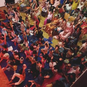 Janaki Sabesh Instagram - A new generation, A classic tradition- Our recent partnership with the Goethe Institut led to an unforgettable session brimming with laughter, rhythm, and sweet nostalgia. 

Janaki Sabesh (@maajanaki ) had the little ones dancing and singing to the timeless melodies of Karadi Tales, while Muralikrishnan (@drumsmurali )enchanted them with his captivating tunes and charming instruments. 

A new generation discovered the timeless magic of old Karadi rhymes, with some kids already familiar and others eagerly picking them up along the way!

#karaditales
#karadithebear
#goetheinstitutchennai
#karadirhymes #musicalevent #musicandstories #kidsaudiobooks #childrensbooks #childrenspublishing #childrensevents #indianchildrensliterature