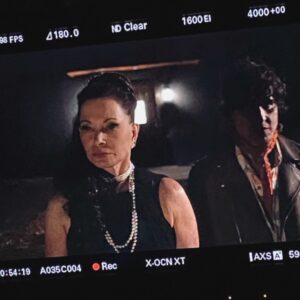 Jane Badler Instagram - Hi everyone.. no clips allowed so you will need to come to screening this friday. Here are a few shots from filming This film was a labour of love and i was so fortunate to produce this with an incredible team @paperstreetpictures @executionstyle1 @arielvida and an exceptional young cast.. link in bio to book tickets xxxxx #horrormovies #supernatural #womenempowerment. @bethlehemmillion @marcsenter @lorenzoantonuccijr @bex_tk @alexessoe