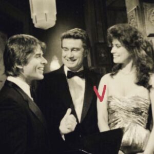 Jane Badler Instagram - This picture brings back so many memories. I had a long stint on the soap opera The Doctors. It was around 1982. I was so excited to be on the show that launched Kathleen Turner and starred the up and coming Alec Baldwin.. I played a pill popping, lying immoral kind of gal. Good preparation for my next role of Diana ! Love the hair ! The young man Frank Telfer played my devoted husband . Wonder where he is now ? #soapopera #1980s #actress
