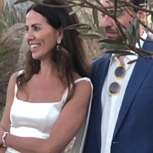 Jane Badler Instagram - What an amazing night .. magical cocktail party celebrating the love of our good friends beautiful son. People from all over the globe have descended on this mythical island of Mykonos..feeling grateful to be traveling .. wearing @dolcegabbana xxxxxx
