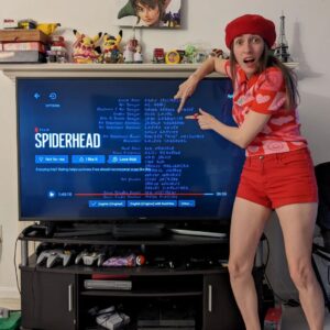Jane Labowitch Instagram - I've been sitting on this for over 1.5 years - I can finally share that my Etch A Sketch art was in a movie 🎥😭 Absolutely more posts to come about this one. Spiderhead is available on Netflix now!

#etchasketch #etchasketchart #spiderhead #milesteller