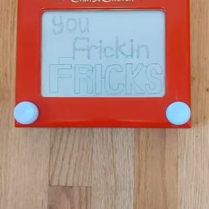 Jane Labowitch Instagram - Happy Easter you frickin fricks ✨ thanks for sticking around - enjoy this throwback meme 💕

#etchasketch #whenwillyoulearn