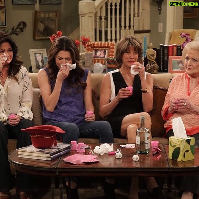 Jane Leeves - 472 Likes - How we all feel right now. #HotInCleveland