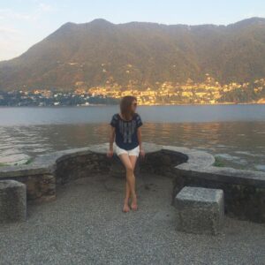 Jane Leeves Instagram - Lake Como, Italy...Heaven.