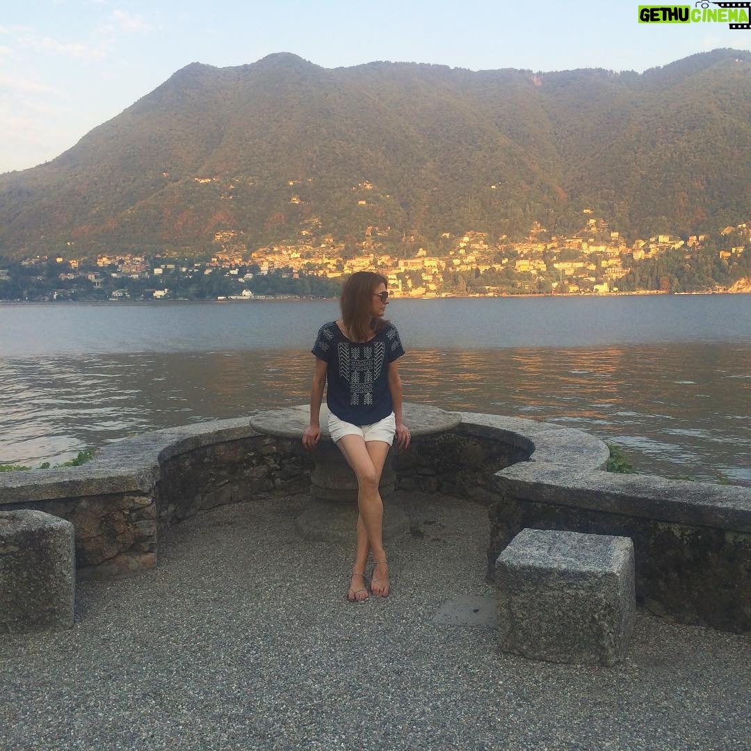 Jane Leeves - 674 Likes - Lake Como, Italy...Heaven.