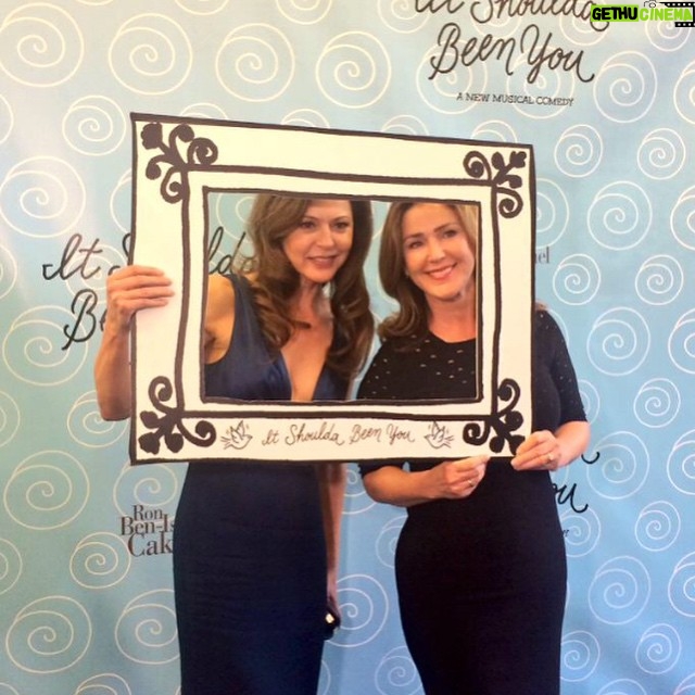 Jane Leeves - 464 Likes - With my beautiful and talented friend @peri.gilpin at the opening of "It Shoulda Been You."