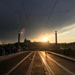 Janek Rubeš Instagram - I love you Prague #prague #praguecastle #sunset
