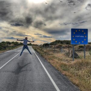 Janek Rubeš Instagram - First time in Portugal! Super happy! Heading down to Lisbon tomorrow... can’t wait to see the ocean! @visitportugal #portugal #cloudporn and thanks to @agebrian for the picture but mainly for this awesome roadtrip!